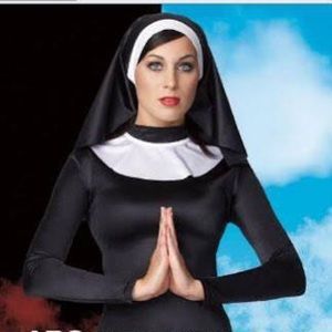 Sexy nun costume size med/large